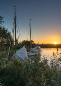 Boats on the River Thurne