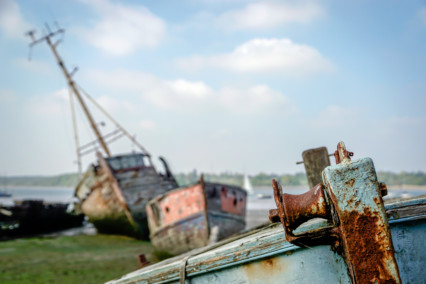 Boats at Pin Mill