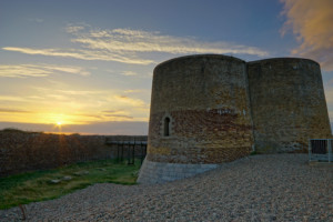 Martello Tower , Aldeburgh at Sunset