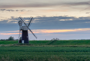 Ashtree Farm Windmill at Dusk