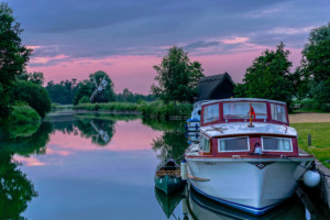 Boats at How Hill