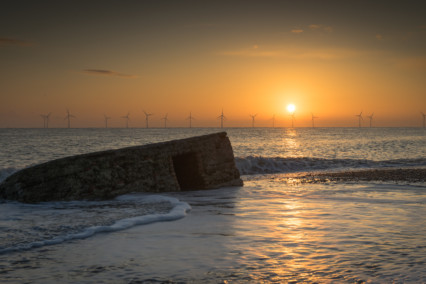 Caister Pillbox Sunrise