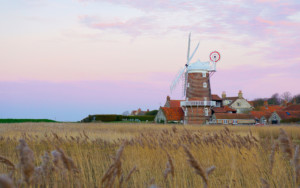 Cley Windmill at Sunset