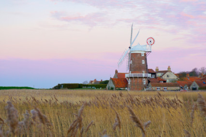 Cley Windmill at Sunset