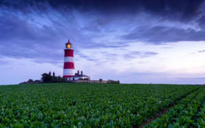 Happisburgh Lighthouse in Norfolk