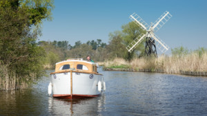 Boat on the River Ant at How Hill