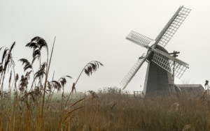 Misty Herringfleet Windpump