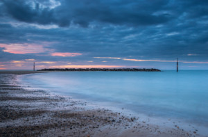 Sea Palling at Sunset