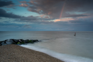 Southwold Beach Rainbow
