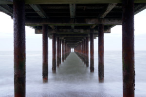 Under Southwold Pier