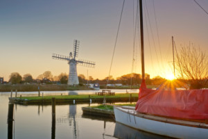 Thurne Windpump at Sunrise