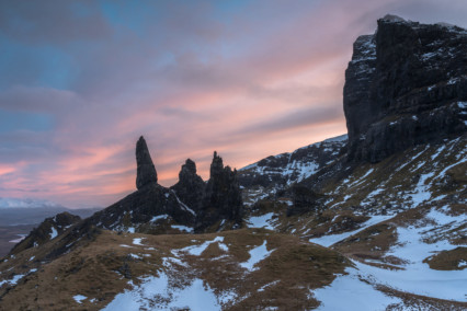 The Old Man of Storr at sunset