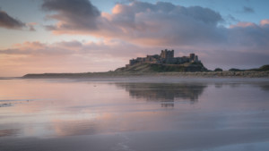 Banburgh Castle at First Light