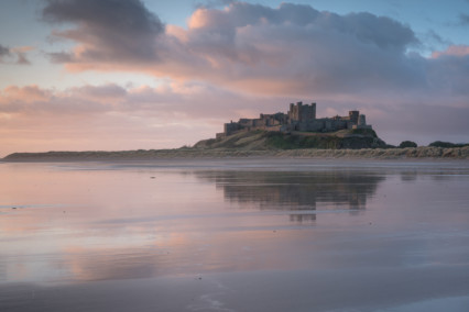 Banburgh Castle at First Light