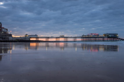 Cromer Pier after sunset