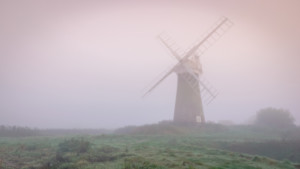 Foggy St Benets Drainage Mill