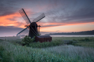 Herringfleet Windpump Sunset
