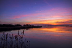 Horsey Mere Pink Sunset
