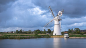 Thurne Windpump at Sunset